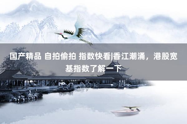 国产精品 自拍偷拍 指数快看|香江潮涌，港股宽基指数了解一下